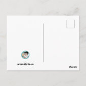 南カリフォルニアのはがきからの挨拶 ポストカード (裏面)