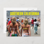 南カリフォルニアのはがき ポストカード (正面/裏面)
