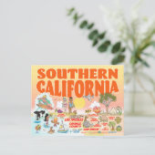 南カリフォルニアのはがき ポストカード (スタンド正面)