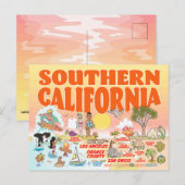 南カリフォルニアのはがき ポストカード (正面/裏面)