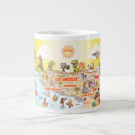 南カリフォルニアのジャンボマグ ジャンボコーヒーマグカップ