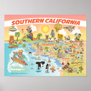南カリフォルニアのポスター ポスター