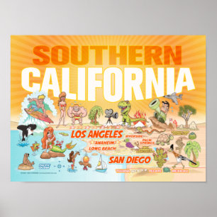 南カリフォルニアのポスター ポスター