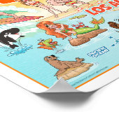 南カリフォルニアのポスター ポスター (角)