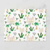南カリフォルニアの可愛い動植物 ポストカード (正面)