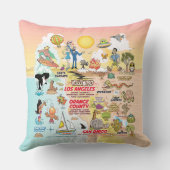 南カリフォルニアの夕日 クッション (裏面)