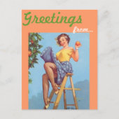 南カリフォルニアの挨拶はがき ポストカード (正面)