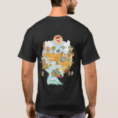 南カリフォルニアの都市 Tシャツ (裏面)