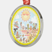 南カリフォルニアオーナメント メタルオーナメント (左)