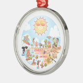 南カリフォルニアオーナメント メタルオーナメント (左)