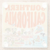 南カリフォルニアコースター ガラスコースター (裏面)