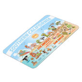 南カリフォルニアビーチパラダイスマグネット マグネット (左側)