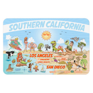南カリフォルニアビーチパラダイスマグネット マグネット