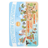 南カリフォルニアビーチパラダイスマグネット マグネット (縦)