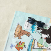 南カリフォルニアビーチ ビーチタオル (インサイチュ)