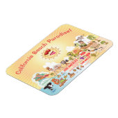 南カリフォルニア土産磁石 マグネット (左側)