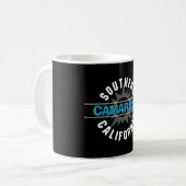 南カリフォルニア州 – カマリロ コーヒーマグカップ (正面左)