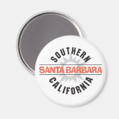 南カリフォルニア州 – サンタバーバラ マグネット (正面/裏面)