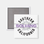 南カリフォルニア州 – ソルバン マグネット (正面/裏面)