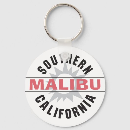 南カリフォルニア州 – マリブ キーホルダー (正面)