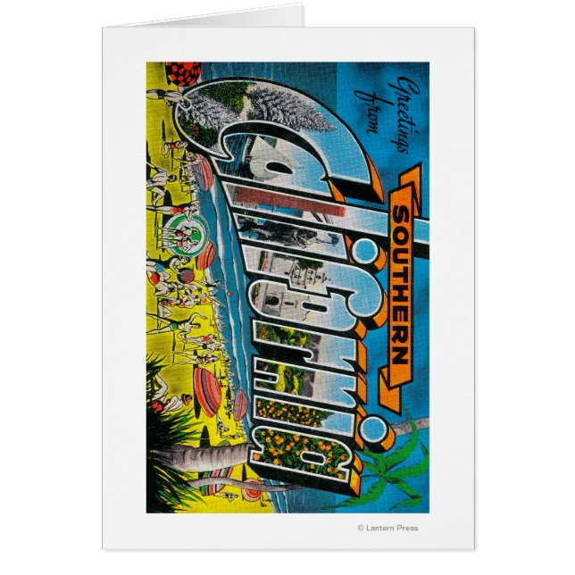 南カリフォルニア州 – ラージ・レター・シーン (正面)