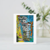 南カリフォルニア州 – ラージ・レター・シーン ポストカード (スタンド正面)