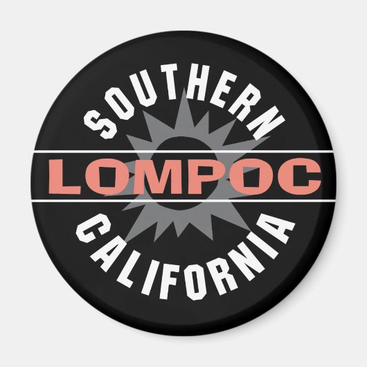 南カリフォルニア州 – ロムポック マグネット (正面)