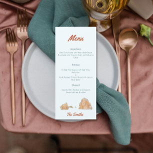 南カリフォルニア結婚をテーマにした水のカラーメニュー メニュー