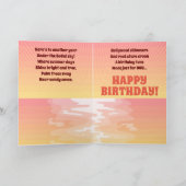 南カリフォルニア誕生日 カード (内部)