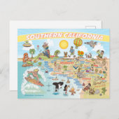 南カリフォルニア インビテーションポストカード (正面/裏面)