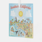 南カリフォルニア ガラスオーナメント (正面左)