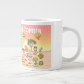 南カリフォルニア ジャンボコーヒーマグカップ (右)