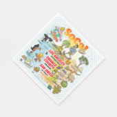 南カリフォルニア スタンダードランチョンナプキン (角)