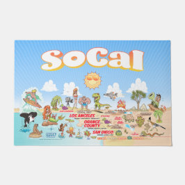南カリフォルニア ドアマット