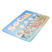 南カリフォルニア バスマット (アングル)