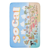 南カリフォルニア バスマット (正面縦)