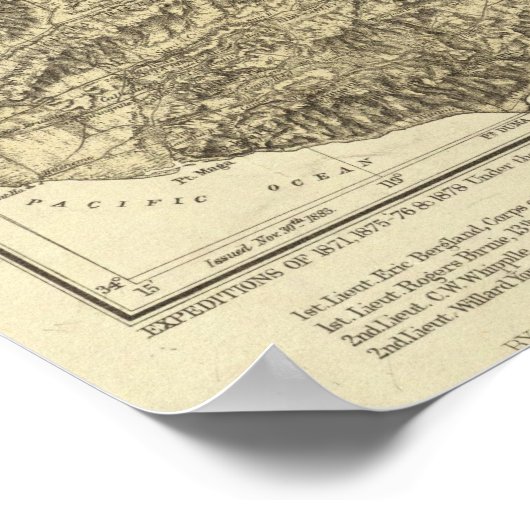 南カリフォルニア ポスター (角)