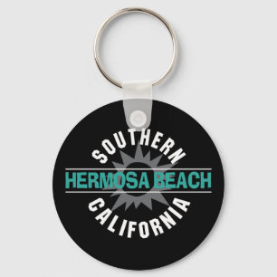 南カリフォルニア- Hermosaのビーチ キーホルダー