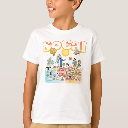 南カリフォルニア Tシャツ (正面)