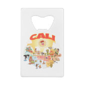 南カリフォルニアCALI クレジットカード栓抜き (裏面)