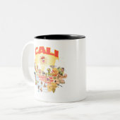 南カリフォルニアCALI ツートーンマグカップ (正面左)