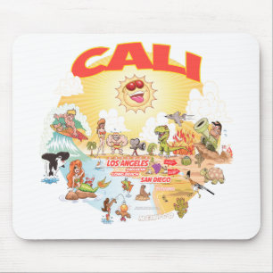 南カリフォルニアCALI マウスパッド
