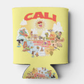 南カリフォルニアCALI 缶クーラー (裏面)