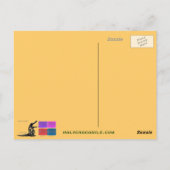 南カロライナ ポストカード (裏面)