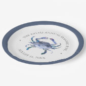 南カ伝統的ニボイル ペーパープレート (アングル)