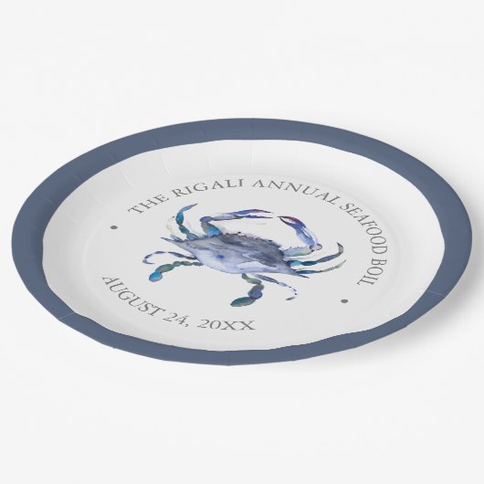 南カ伝統的ニボイル ペーパープレート (アングル)