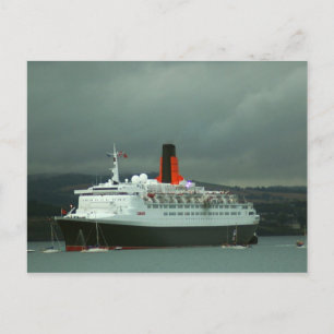 南クイーンズフェリーのQE2 ポストカード