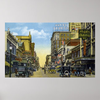 南クリントンは1924年の主要な州へ ポスター