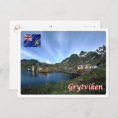 南ジョージアと南サンドイッチ – ポストカード (正面/裏面)