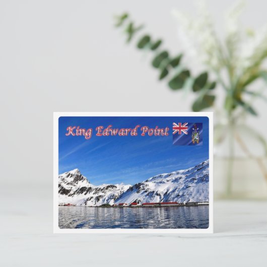 南ジョージアと南サンドイッチ – ポストカード (スタンド正面)